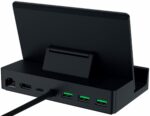 Razer Handheld Dock Chroma - Steam Deck, Switch 2, Smartphones, Tablets - USB C/USB A/HDMI/GbE/100W - Image 2