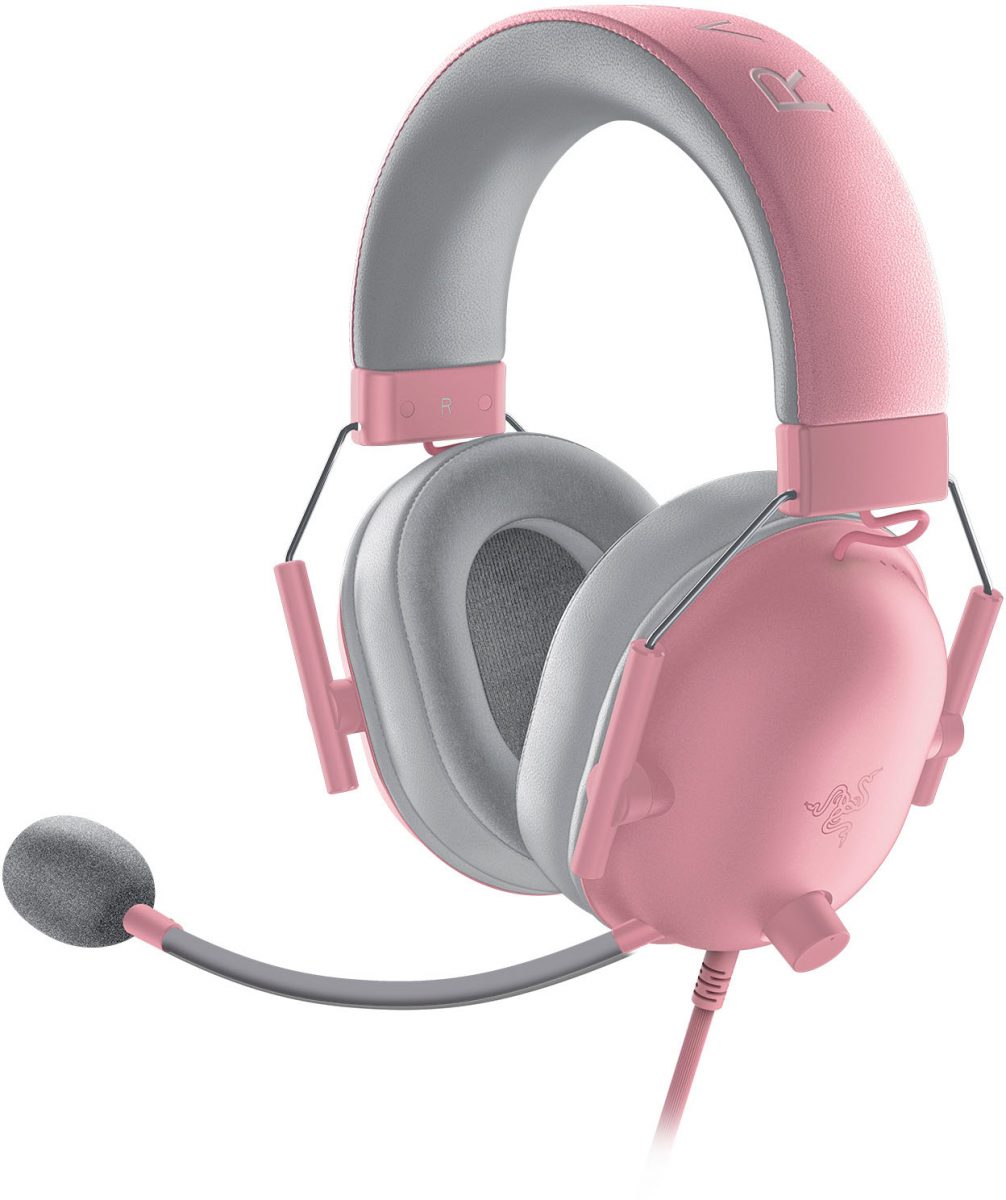 pcz-8887910060421 Razer BLACKSHARK V2 X QUARTZ - PINK - Gaming Headset - 7.1 - PC/PS4/PS5 - Image 1