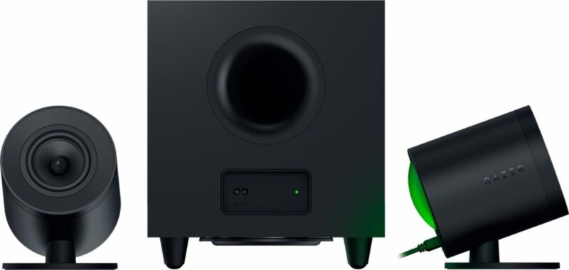 Razer Nommo V2 PRO -  Gaming 2.1 Speakers RGB - Subwoofer - Wireless Controls - USB/Bluetooth 5.3 - Image 6