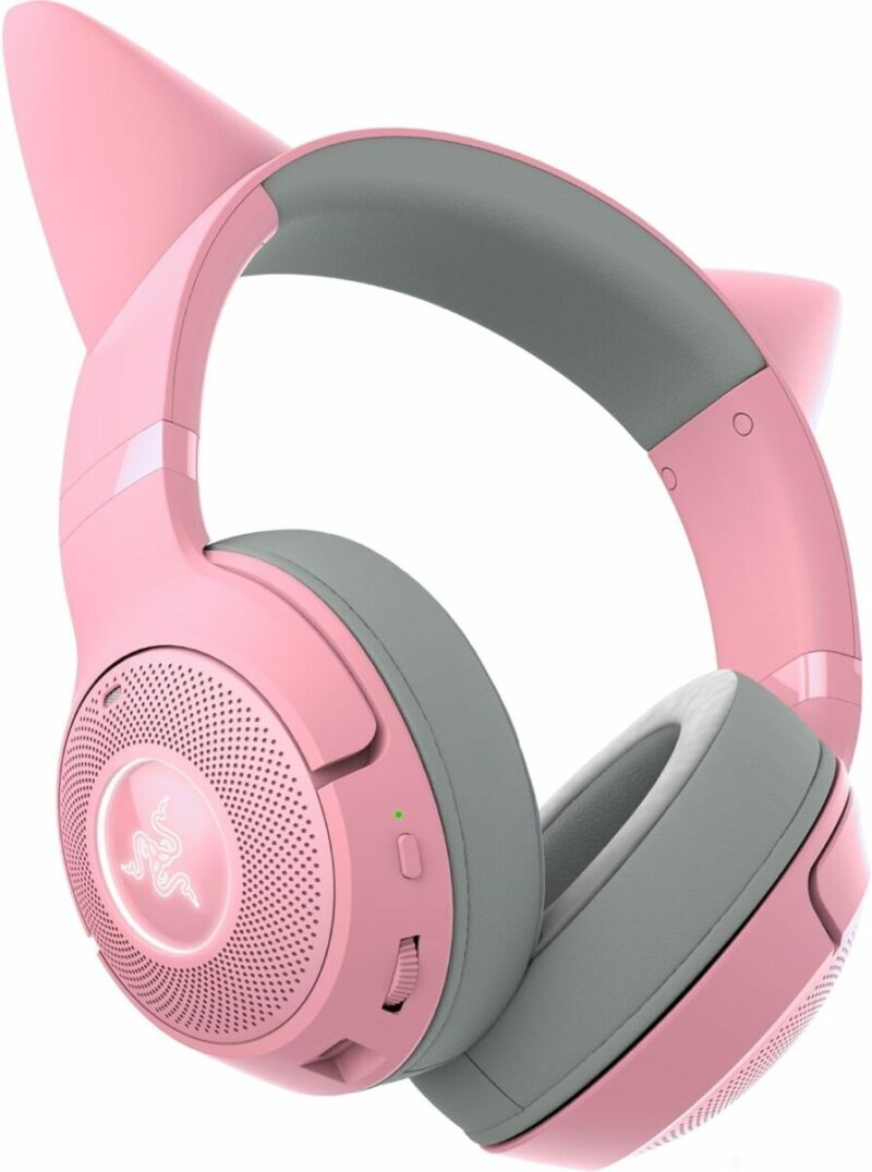Razer KRAKEN KITTY V2 BT - Quartz - RGB - 7.1 Gaming Headset - Kitty Ears - Bluetooth 5.2 - Image 3