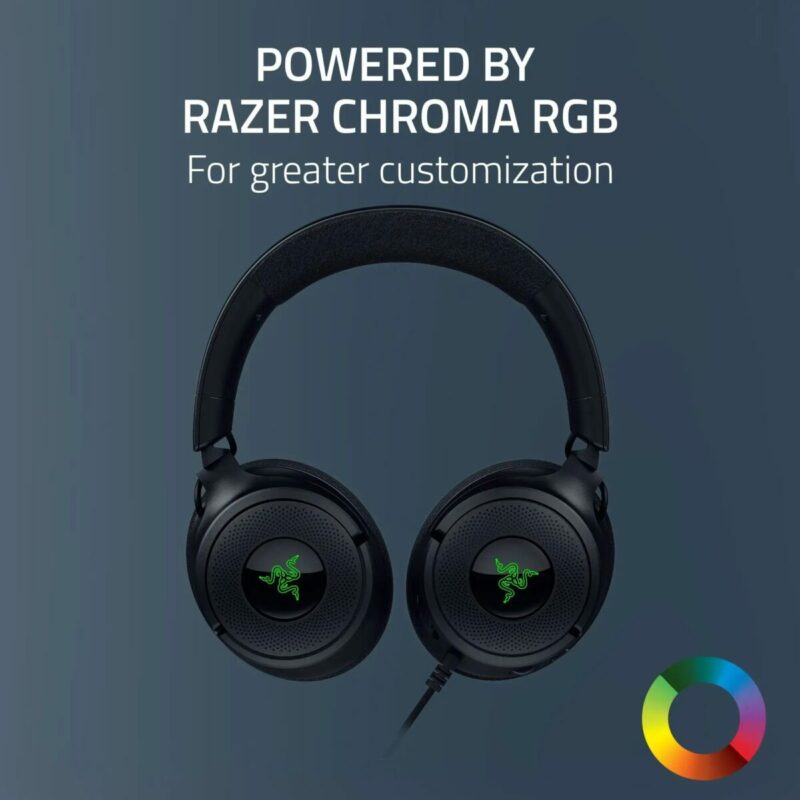 Razer KRAKEN V4 X USB - RGB 7.1 Gaming Headset - 40 mm Driver - PC/PS5/PS4 - Image 5