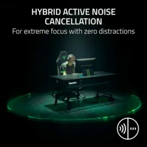 Razer BLACKSHARK V3 PRO PLAYSTATION Black - ANC Wireless Gaming Headset - 48h Bat. -  2.4GHz/BT/USB - Image 4