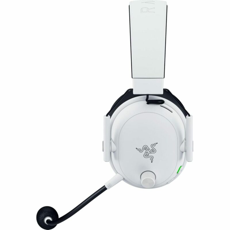 Razer BLACKSHARK V3 White - Wireless Gaming Headset - 70h Battery - 2.4GHz/BT/USB - PC/PS5/Switch - Image 2