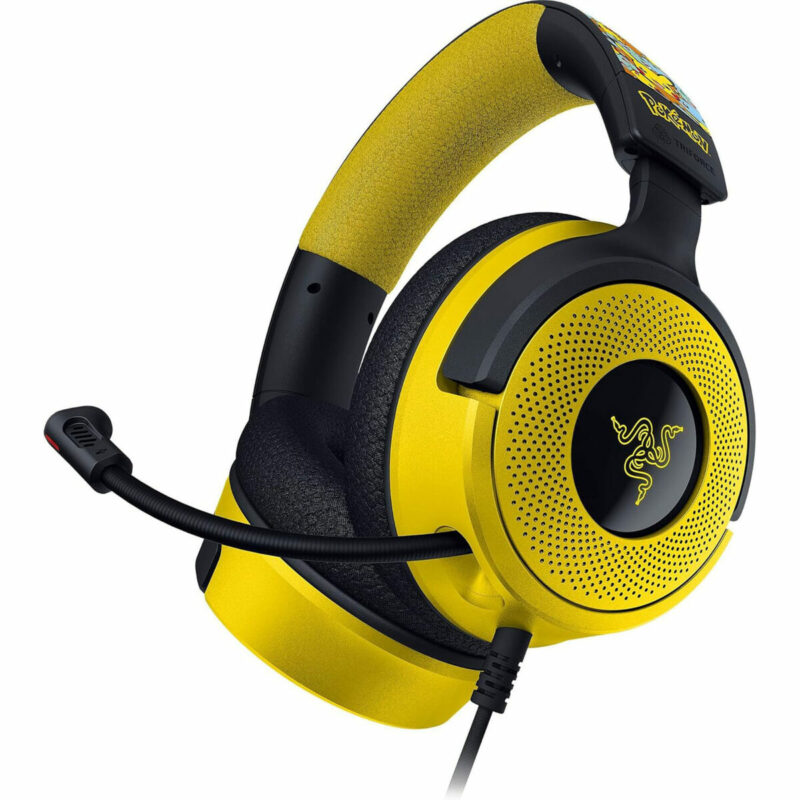Razer Kraken V4 X - Pokemon Kanto Starters - USB RGB 7.1 Gaming Headset - 40 MM Driver - PC/PS5/PS4 - Image 4