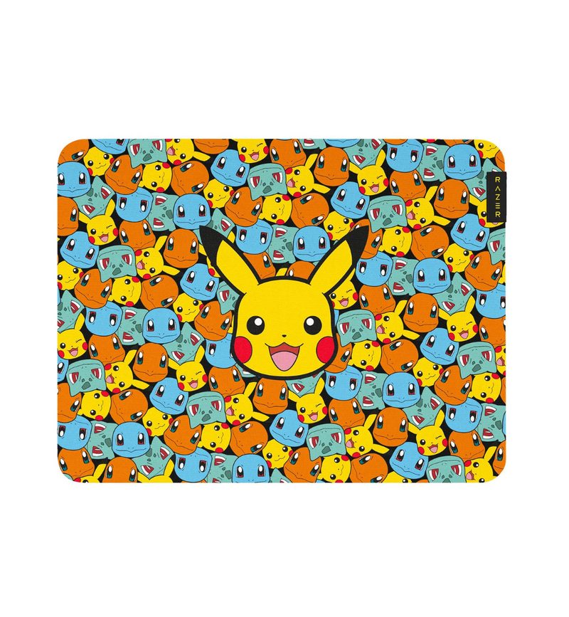 pcz-8887910063118 Razer Gigantus V2 Medium Pokemon Kanto Starters Edition Gaming Mousepad - Image 1
