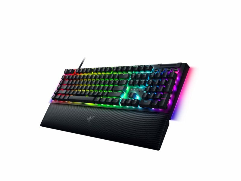 Razer BLACKWIDOW V4 - RGB Gaming Mechanical Keyboard - Underglow LED - Macro - Green Clicky Switches - Image 3