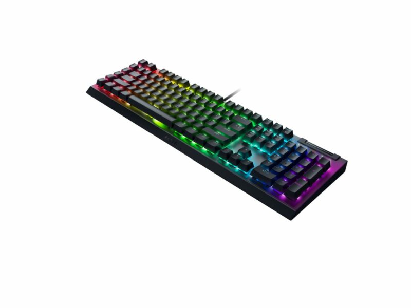 Razer BlackWidow V4 X - RGB Gaming Mechanical Keyboard - Macro Keys - Green Clicky Switches - Image 2