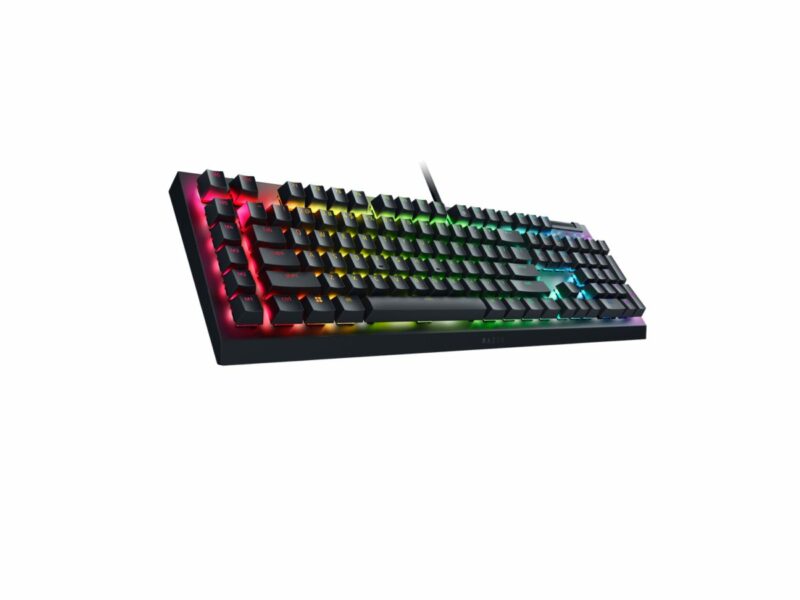 Razer BlackWidow V4 X - RGB Gaming Mechanical Keyboard - Macro Keys - Green Clicky Switches - Image 3