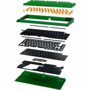 Razer BLACKWIDOW V4 75% Phantom Ed. - Mechanical - RGB - Hot-Swappable - Orange Tactile Switches - Image 5