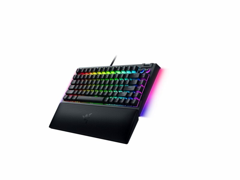 Razer BLACKWIDOW V4 75% - Mechanical RGB Gaming Keyboard - Hot-Swappable - Orange Tactile Switches - Image 6