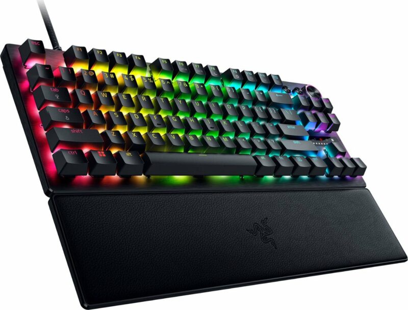 Razer HUNTSMAN V3 PRO TENKEYLESS 8KHz ANALOG - 8K Polling Rate - RGB Optical Gaming Keyboard - Rapid - Image 4