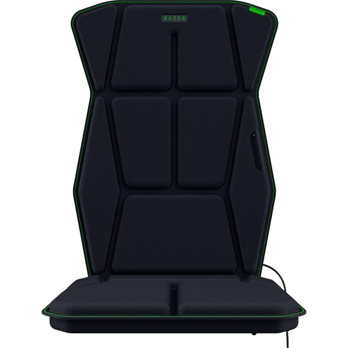 pcz-8887910080030 RAZER FREYJA - Haptic Gaming Chair Cushion - HyperSpeed Wireless & Bluetooth - Adjustable Strap - Image 1