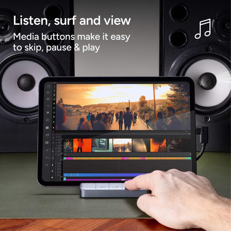Zagg Media Hub 6 θέσεων μετατρέπει το Tablet σε Media Workstation - Image 3