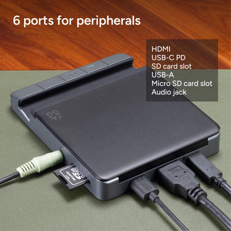 Zagg Media Hub 6 θέσεων μετατρέπει το Tablet σε Media Workstation - Image 5