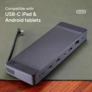 ZAGG 9-Port Hub Workstation (Γκρι/Μαύρο) - Image 3