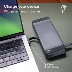 ZAGG 9-Port Hub Workstation (Γκρι/Μαύρο) - Image 5