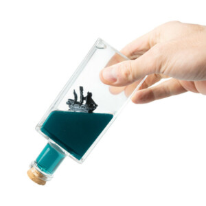 The Source - Unsinkable Ship in a Bottle – Διακοσμητικό Πλοίο σε Γύαλινο Μπουκάλι - Image 4