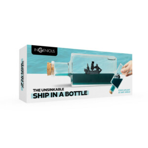 The Source - Unsinkable Ship in a Bottle – Διακοσμητικό Πλοίο σε Γύαλινο Μπουκάλι - Image 2