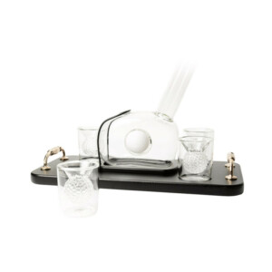 The Source Golf Decanter Set — Σετ Καράφα & Ποτήρια Golf – Καράφα Μοτίβο Club με 4 Ποτήρια σε σχέδιο Μπάλας - Image 3