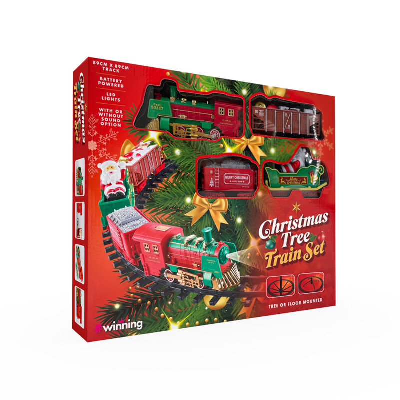 The Source - Christmas Tree Train Set – Διακοσμητικό Χριστουγεννιάτικο Τρενάκι με Ράγες The Source - Christmas Tree Train Set – Διακοσμητικό Χριστουγεννιάτικο Τρενάκι με Ράγες