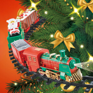 The Source - Christmas Tree Train Set – Διακοσμητικό Χριστουγεννιάτικο Τρενάκι με Ράγες - Image 3