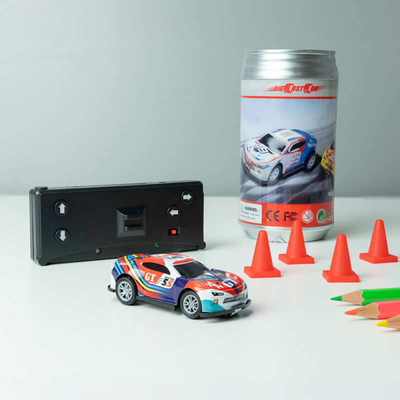 The Source – Car in a Can – Mini Τηλεκατευθυνόμενο Αυτοκίνητο 1:36 με USB Φόρτιση - Image 5