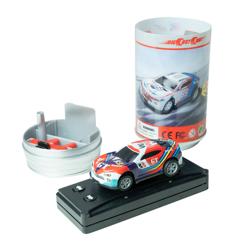 The Source – Car in a Can – Mini Τηλεκατευθυνόμενο Αυτοκίνητο 1:36 με USB Φόρτιση The Source – Car in a Can – Mini Τηλεκατευθυνόμενο Αυτοκίνητο 1:36 με USB Φόρτιση