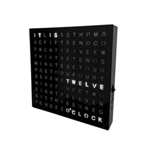 The Source – LED Word Clock – Μοντέρνο Ρολόι με Χρόνο σε Λέξεις