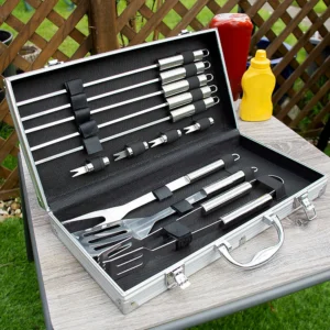 The Source BBQ Tool Set - Ανοξείδωτο Σετ Εργαλείων για BBQ (13 τεμάχια) - Image 4