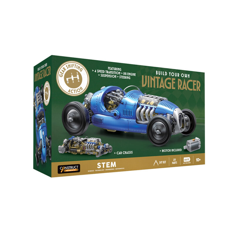 The Source – Build Your Own Vintage Racer – Σετ Κατασκευής Κλασικού Αγωνιστικού - Image 3