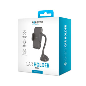 Forever CH‑310 Car Holder για Παρμπρίζ με Βεντούζα & Μαγνητική Στήριξη – Μαύρη - Image 5