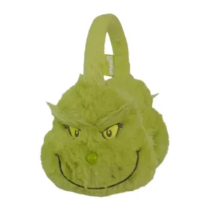 Lazerbuilt Grinch Plush Bluetooth Headphones – Ασύρματα Παιδικά Ακουστικά με Μικρόφωνο – Ζεστός ήχος, χριστουγεννιάτικο πνεύμα! - Image 3