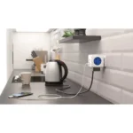 Allocacoc PowerCube Original 5 Outlets – UK With X2 Usb (Blue) - Πολύπριζο 5 θέσεων UK x 2 USB Μπλε - (7200BL/UKOUPC) - Image 5