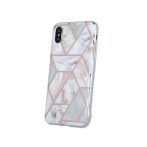 Geometric Marmur Case for Samsung Galaxy A21s pink - Image 2