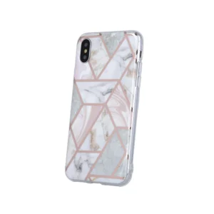 Geometric Marmur Case for Samsung Galaxy A42 5G pink - Image 2