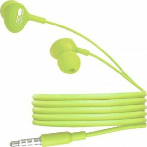 XO - S6 Candy Series - Ενσύρματα Ακουστικά In-Ear με Βύσμα 3.5mm - Πράσινο - Image 4