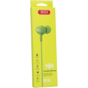 XO - S6 Candy Series - Ενσύρματα Ακουστικά In-Ear με Βύσμα 3.5mm - Πράσινο - Image 3
