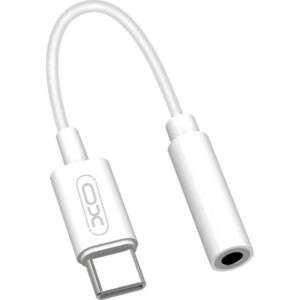 XO - Μετατροπέας USB-C σε 3.5mm female - Λευκό - Image 2