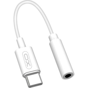 XO - Μετατροπέας USB-C σε 3.5mm female - Λευκό