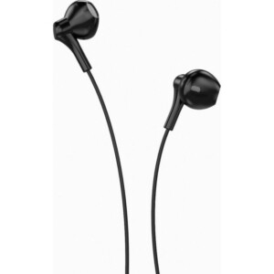 XO EP39 Earbuds Handsfree με Βύσμα 3.5mm Μαύρο - Image 3