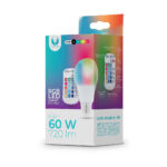 Forever Light LED Bulb E27 A60 RGB + White 9W + RC - Λάμπα RGB με Τηλεχειριστηριο - Image 3