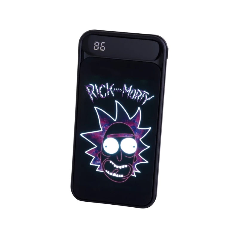 Lazerbuilt Rick & Morty Power Bank 10.000mAh με LED Φωτισμό