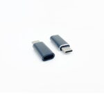 Maxlife Αντάπτορας Lightning σε USB-C σε γκρι χρώμα - Image 2