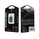 Maxlife Αντάπτορας USB 3.0 σε USB-C σε γκρι χρώμα - Image 4