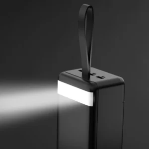 XO Powerbank PR160 80.000mAh QC 22,5W PowerDelivery 20W Μαύρο - Image 4