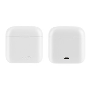 Setty TWS Bluetooth In‑Ear Ακουστικά με Θήκη Φόρτισης – Λευκό - Image 3