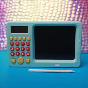 Maxlife - Writing Board with Math Games MXWB-01 - Παιδικός πίνακας γραφής με αριθμομηχανή σε μπλε χρώμα - Image 4