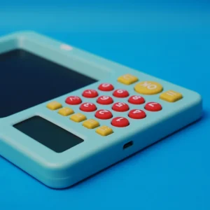 Maxlife - Writing Board with Math Games MXWB-01 - Παιδικός πίνακας γραφής με αριθμομηχανή σε μπλε χρώμα - Image 3