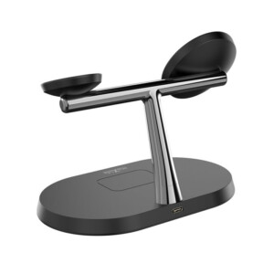 Maxlife MXWC-03 3-in-1 Wireless Desk Charger Αναδιπλούμενη βάση ασύρματης φόρτισης 3 σε 1 μέγιστης ισχύος 15W - Image 4