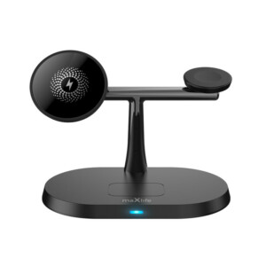 Maxlife MXWC-03 3-in-1 Wireless Desk Charger Αναδιπλούμενη βάση ασύρματης φόρτισης 3 σε 1 μέγιστης ισχύος 15W - Image 3